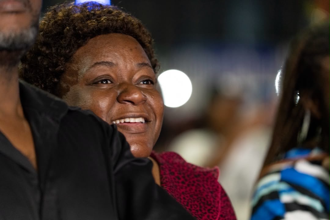 Un sourire dans le public